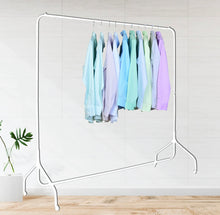 Load image into Gallery viewer, 6ft Heavy Duty Clothes Rail for Home or Shop