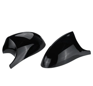 2x Door Wing Mirror Caps Covers For BMW E81 E82 E90 E91 E92 E93 Pre LCI