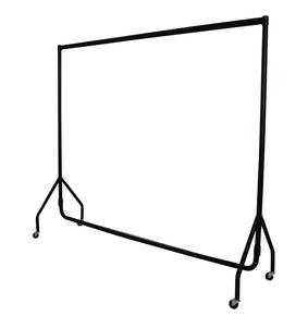 6ft Heavy Duty Clothes Rail Home Shop Garment Hanging Display Stand Rack