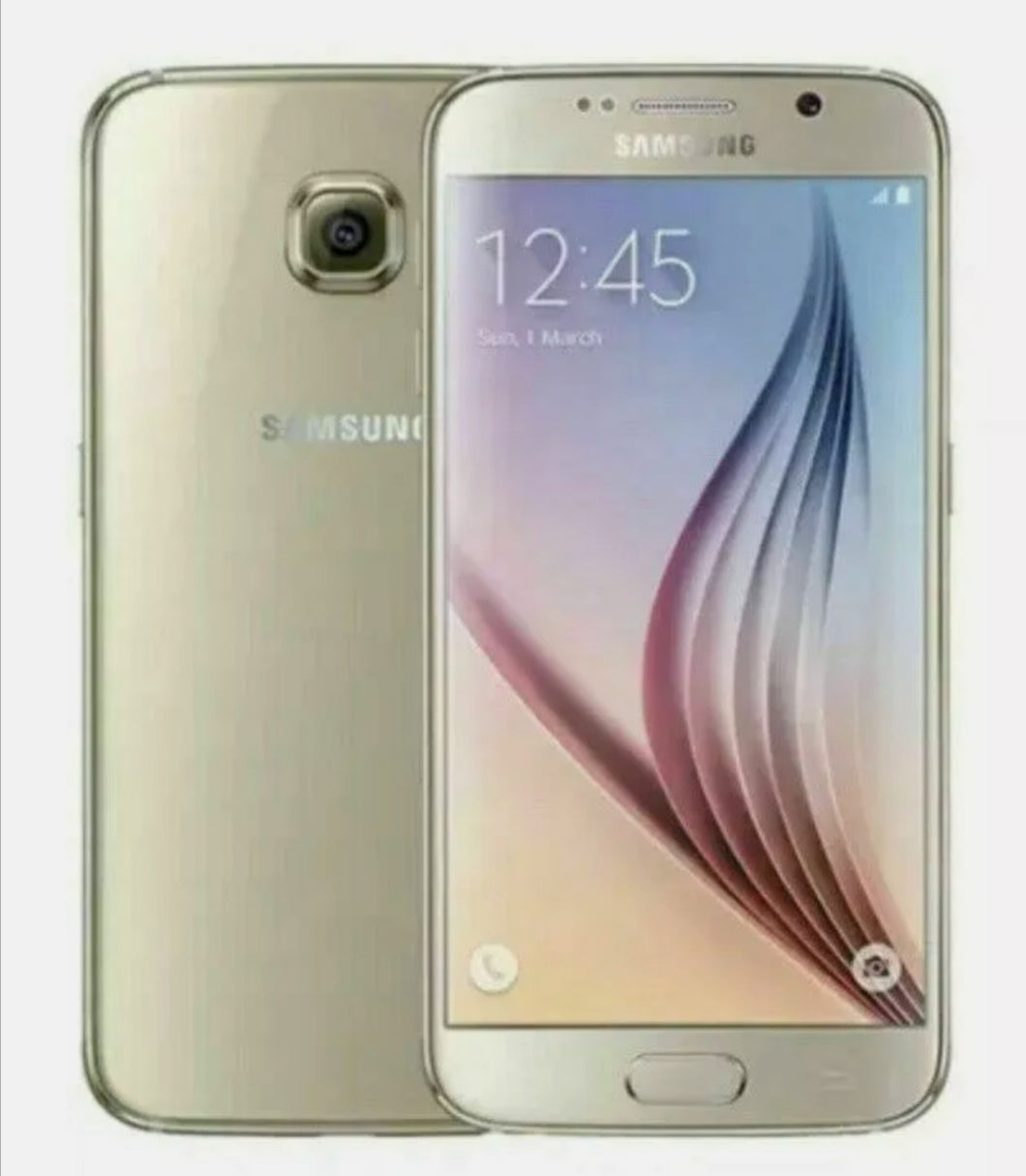 SAMSUNG GALAXY S6 Refurbished G920 32GB - Gold, White or Black - Unlocked - Smartphone Mobile Phone