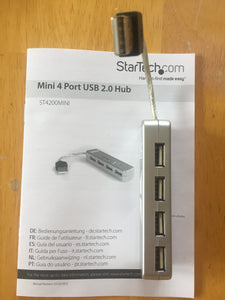 Mini 4 Port 2.0 USB Hub StarTech