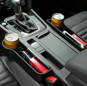 2x Car Seat Gap Catcher Filler Storage Bottle Organiser