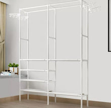 Load image into Gallery viewer, Clothes Hanging Rail Rack Display Stand Garment Shoe Storage Shelf