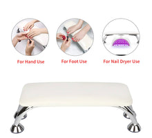 Load image into Gallery viewer, Nail Art Beauty Hand Holder Cushion Pillow Arm Rest Table Support Manicure