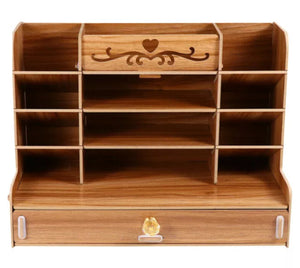 5 Tier Wooden Desktop Organiser