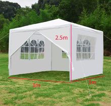 Load image into Gallery viewer, 3X3 metre Gazebo with 4 Side Wall Waterproof Marquee Canopy Outdoor Garden Tent