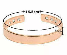 Load image into Gallery viewer, Pure Copper Bracelet Magnetic Healing Bio Therapy