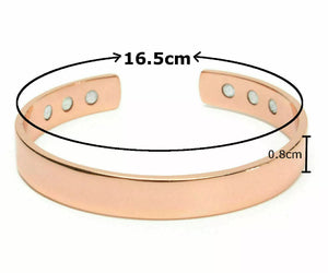 Pure Copper Bracelet Magnetic Healing Bio Therapy