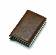 Load image into Gallery viewer, Credit Card Holder Leather RFID Blocking Wallet