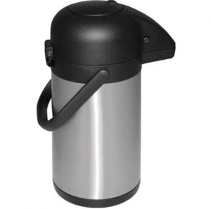 3 Litre Stainless Steel Air pot Insulated Vacuum Flask Jug With Tray