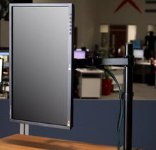 Load image into Gallery viewer, Fully Adjustable Single Arm Monitor Mount Desk Stand