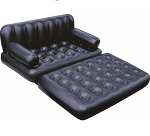 Inflatable Double Sofa Air Bed with Electric Pump