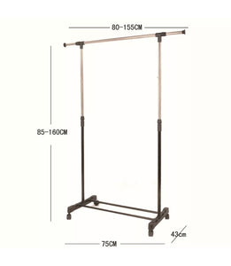 New Mobile Clothes Hanging Rail On Wheels • NEW valu2U • FREE DELIVERY