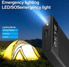 Load image into Gallery viewer, Portable 10000mAh Car Jump Starter 400A Peak Battery Booster Power Pack Bank