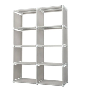 5 Tier Book Shelves Storage Display Bookcase Box Cabinet