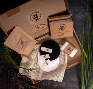 Zero Waste Gift Set. Sustainable Eco Friendly Vegan Beauty Gift Box. • New valu2u • Free Delivery