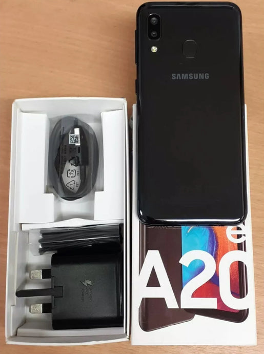 Samsung Galaxy A20e - 32GB - Black (Unlocked) (Dual SIM) Grade B • Pre-owned valu2U • FREE DELIVERY