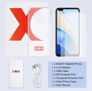 XGODY Dual Sim New 6.7 In Android Smartphone Unlocked Mobile Smart Phone Quad Core