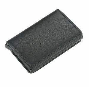 Credit Card Holder Leather RFID Blocking Wallet