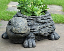 Load image into Gallery viewer, Garden Ornament Plant Pot Planter Tortoise