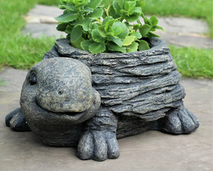 Garden Ornament Plant Pot Planter Tortoise