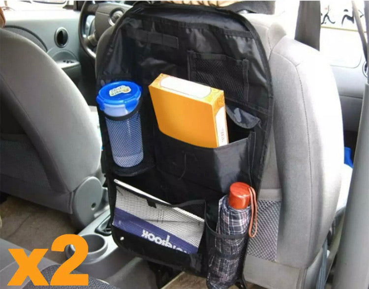 2 x Car Back Seat Organiser
