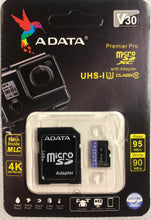 Load image into Gallery viewer, Micro SD 64GB SDHC Memory Card Mobile Phone Class 10 With SD ADAPTER