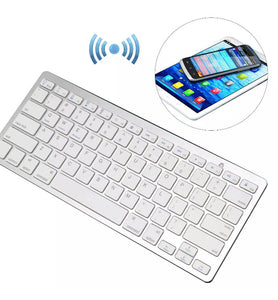 Slimline Wireless Bluetooth Keyboard For Apple iMac iPad Android  Phone Tablet