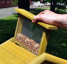 Load image into Gallery viewer, Premium Bird Table With Built in Feeder • Wooden • Free Standing