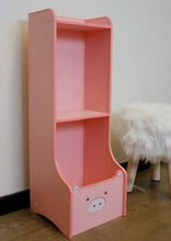 Load image into Gallery viewer, Kids Storage Unit Toy Box Book Shelf for  Nursery Bedroom