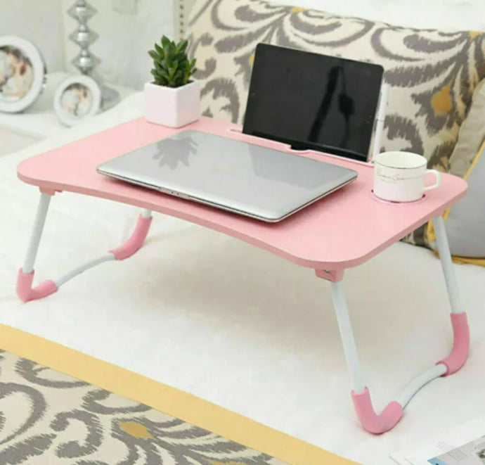 Folding Laptop Tablet Bed Tray Table Portable Desk
