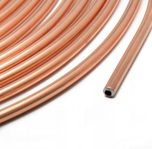 Load image into Gallery viewer, 25ft Copper Nickel Brake Pipe Hose Line Tube Roll 3/16&#39;&#39; Fittings Tubing Kit NEW