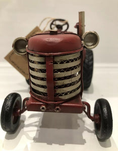 Tin Vintage Model Massey Ferguson Style Tractor Ornament Gift Farm • NEW valu2U • FREE DELIVERY