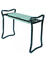 Load image into Gallery viewer, Garden Kneeler Portable, Steel with Foam Cushion Garden Seat