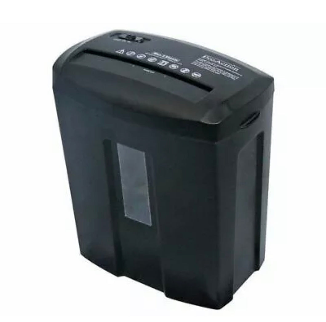 Refurbished ProAction Paper Shredder 4 Sheet 15 Litre Micro Cross Cut A4 Auto on Reverse