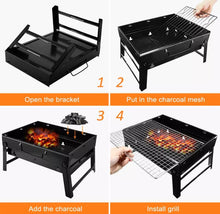 Load image into Gallery viewer, Portable Folding BBQ Barbecue Grill Compact