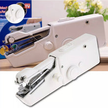 Load image into Gallery viewer, Mini Portable Cordless Hand Held Single Stitch Fabric Sewing Machine