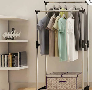 Clothes Rail Rack Hanging Garment Display Stand Shoe Storage Shelf • NEW valu2U • FREE DELIVERY