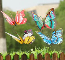 Load image into Gallery viewer, 50 x Colourful Garden Butterflies On Sticks
