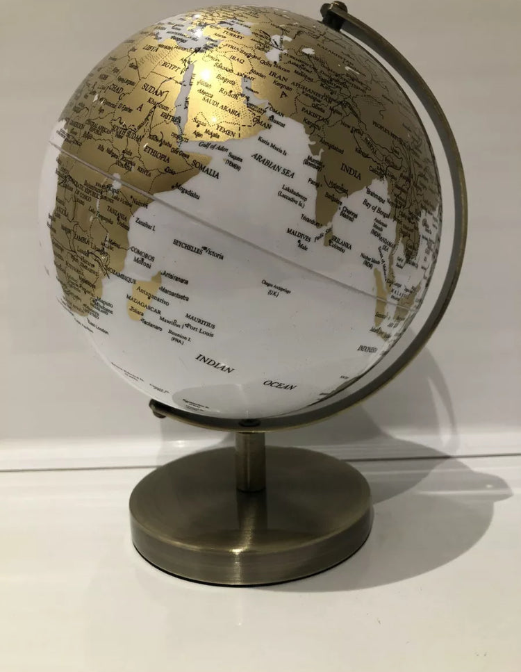 Retro Style Globe Ornament