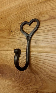 6 x VINTAGE STYLE CAST IRON COAT HOOKS - Choice of 7 Different Hook Designs