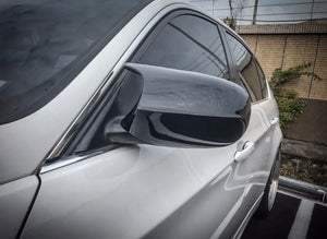 2x Door Wing Mirror Caps Covers For BMW E81 E82 E90 E91 E92 E93 Facelift LCI 08-13