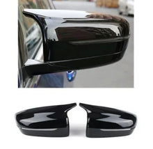 Load image into Gallery viewer, BMW G30 5 SERIES 2017 - 2022 SIDE WING MIRROR COVERS M STYLE GLOSS BLACK L &amp; R