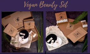Zero Waste Gift Set. Sustainable Eco Friendly Vegan Beauty Gift Box. • New valu2u • Free Delivery