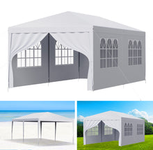 Load image into Gallery viewer, 3x6 Metre Gazebo Marquee Waterproof Garden Party Shade Tent Large Outdoor Pavilion