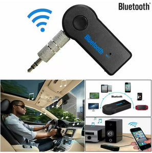 Wireless Car Bluetooth Receiver Adapter 3.5MM AUX Audio Stereo Music • New valu2U • FREE DELIVERY