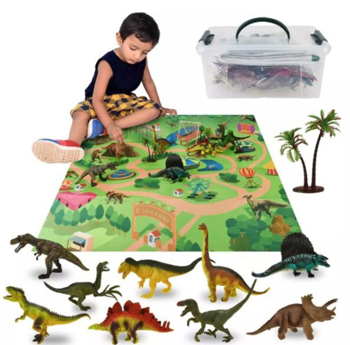 Realistic Dinosaur Toys Figures Playset