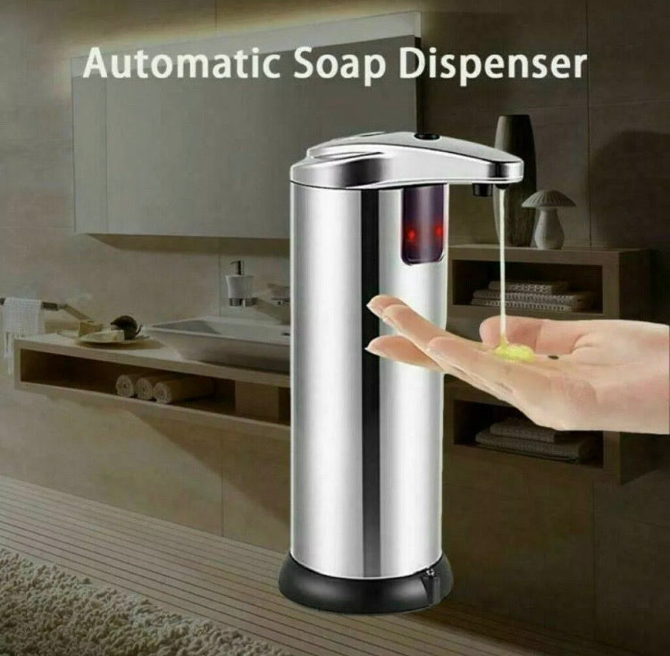 NEW Automatic Soap Dispenser Touchless Handsfree IR Sensor Liquid Hand Wash Bathroom • New valu2u • Free Delivery