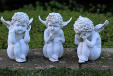 Load image into Gallery viewer, 3 Wise Angels Garden Ornaments