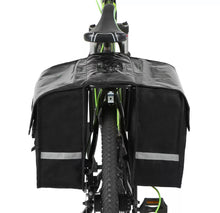 Load image into Gallery viewer, 28L Waterproof Bike Rear Rack Bag Bicycle Double Pannier Bag